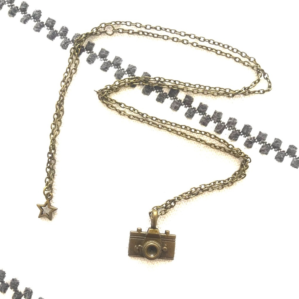 Carmen Pendant on long chain